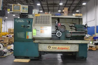 BRIDGEPORT ROMI EZ PATH LATHE | Levy Recovery Group (4)