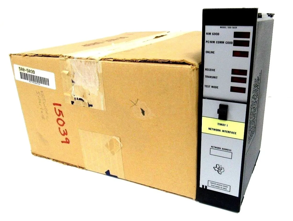 NEW TEXAS INSTRUMENTS 500-5039 NETWORK INTERFACE MODULE 5005039