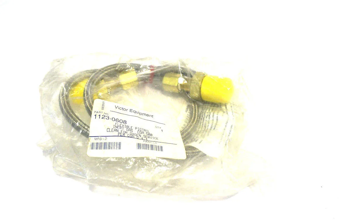 NEW VICTOR EQUIPMENT 1123-0608 FLEXIBLE PIGTAIL 11230608