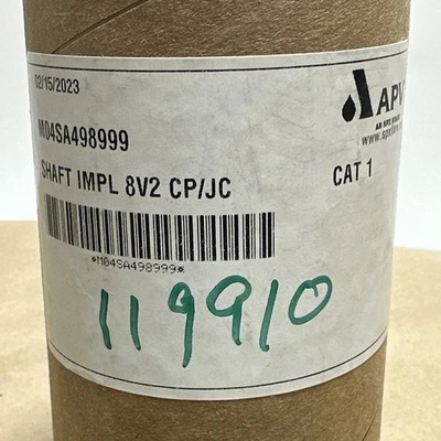 BRAND NEW- SPX APV Impeller Shaft M04SA498999 8V2 CP/JC Cat 1 || WARRANTY 🇺🇸