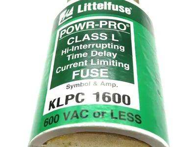NEW LITTELFUSE KLPC1600 HI-INTERRUPTING FUSES CLASS L 600V