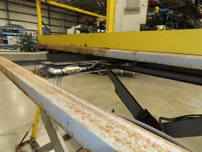 American 2000LB Electric Scissor Lift 96x60" Top 60" Travel Scaffold Work Dock