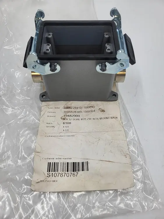 New | in-Stock LAPP LAPP GROUP 19474000 H-A 32 SGR M25 ZW. BOX MOUNT BASE Connector Accessories | ND Industrial Surplus #1215750