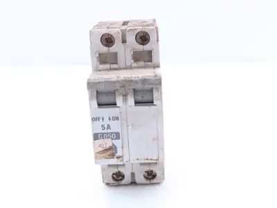 Allen Bradley 1492-CB2-G050 Circuit Breaker 2 Pole 5A 480VAC Lot of 19