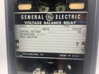 NEW General Electric 12CFVB11B1A