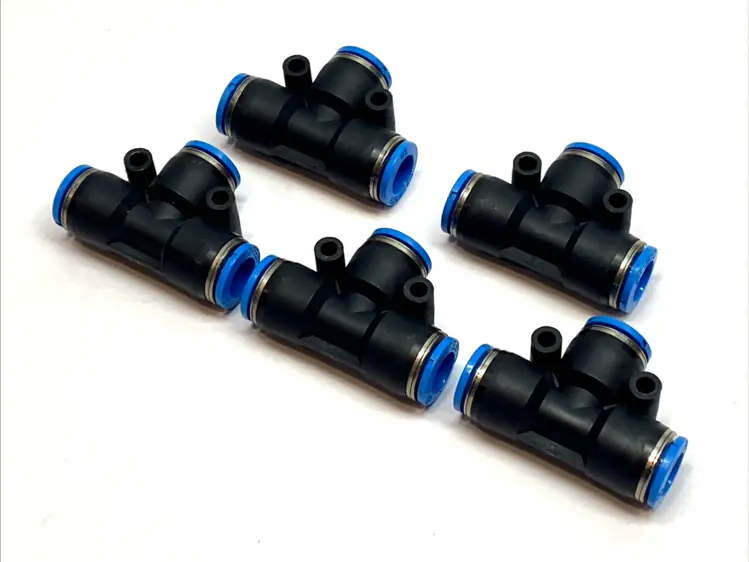 Used FESTO PUSH‑IN T‑CONNECTOR 153131 Connector Accessories | Maverick Industrial Sales #1105992