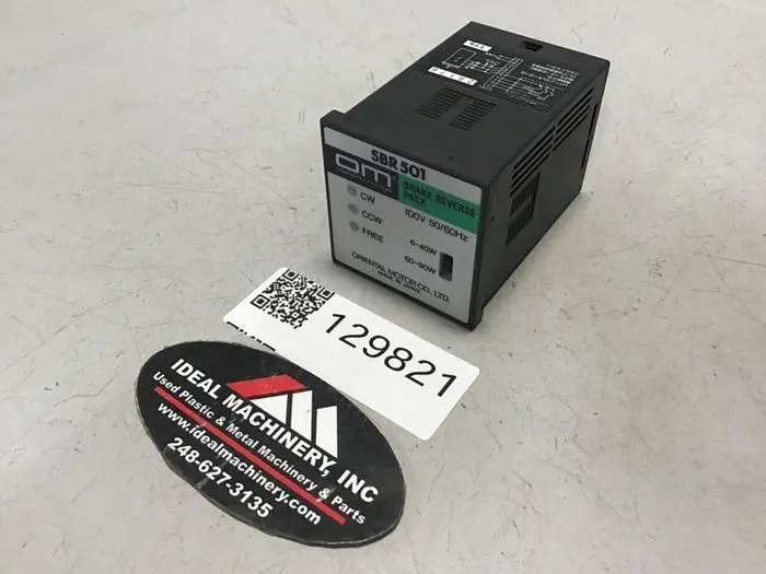 Used ORIENTAL MOTOR SBR501 Misc Electrical & Power Parts | Ideal Machinery #666096