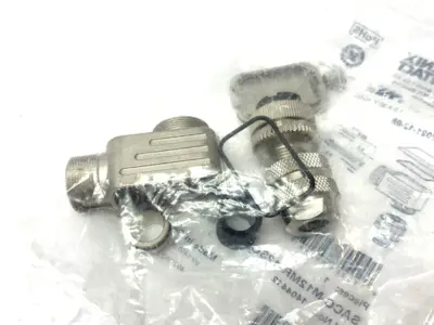 NEW PHOENIX CONTACT ANGLED PLUG CONNECTOR 12-POS M12