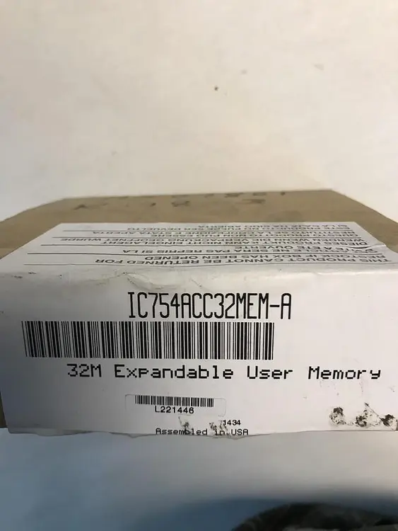 Used GE IC754ACC32MEM-A Memory Ohio US | Surplus Asset Holdings #1235866