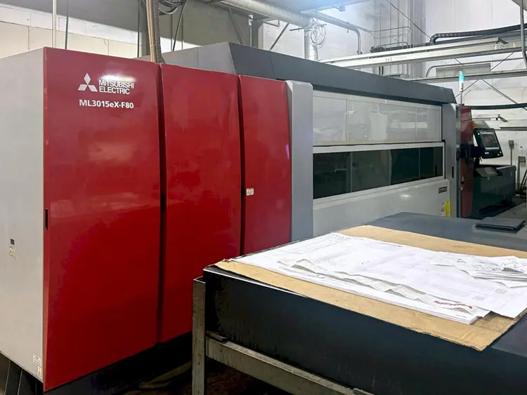 Used 2019 MITSUBISHI ML3015EX-F80 (D) Laser Cutters | Machine Factory Outlet #1267023