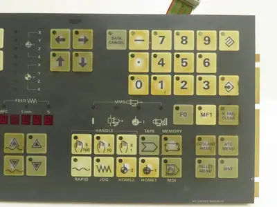 Mitsubishi Mazak KS-YZ402A-0 HMI Printed Circuit Operator Control Board
