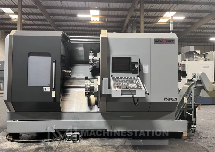Used 2016 ACCUWAY UZ-2000T2Y 5-Axis or More CNC Lathes California US | MachineStation #12394