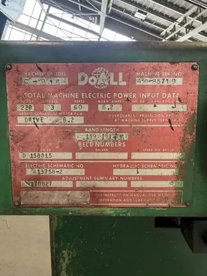 USED DOALL C-916