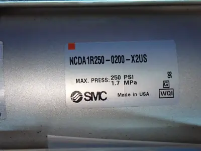 Smc  250psi Pneumatic Cylinders.