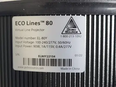 NEW GOBOSOURCE EL-80Y