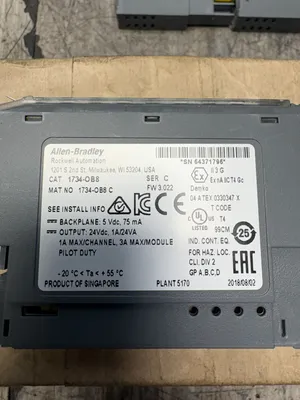 ALLEN BRADLEY 1734-OB8 Electrical/PLC/Automation | ESS Industrial Equipment Sales (8)