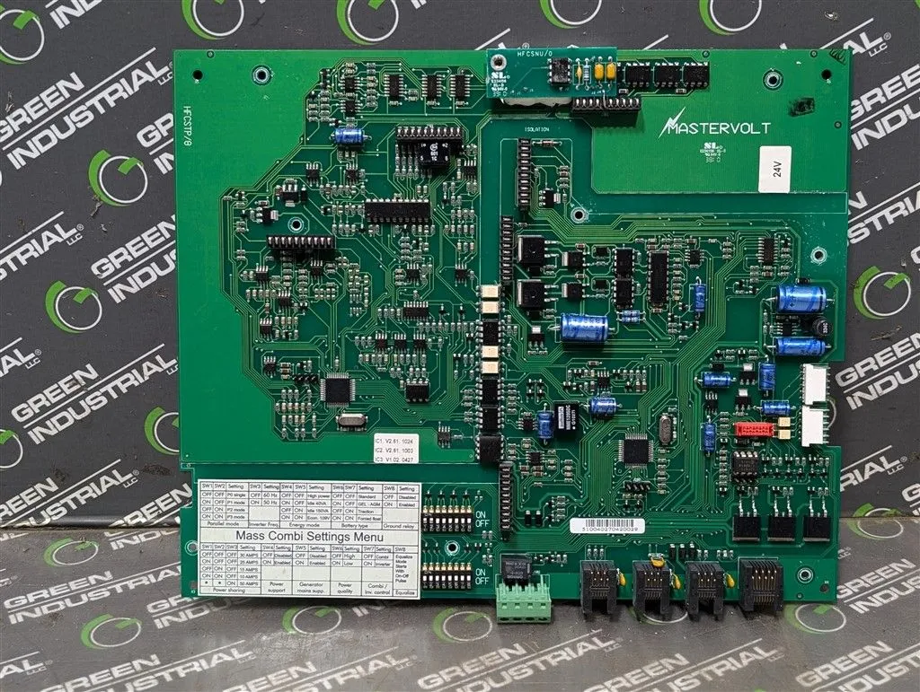 Mastervolt HFCSTP/8 Mass Charger Control Board Used