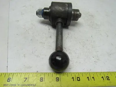 Kipp "Actima" Clamping Device W/1.301" Shaft W/Black Knob