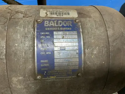 Used BALDOR 1021W Pedestal Type Grinders (Double End) Ohio US | HGR 24 #1427510