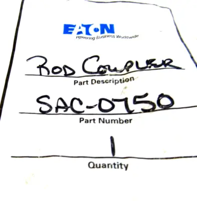NEW EATON SAC-0750 ROD COUPLER