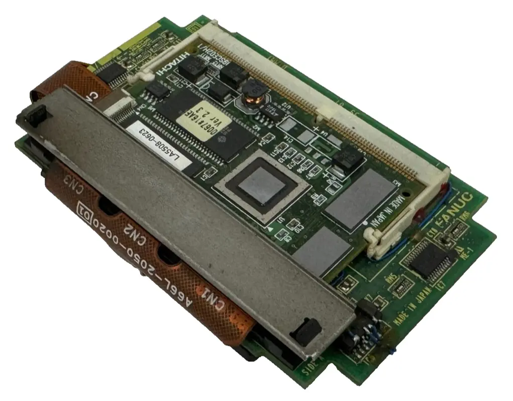 USED FANUC A20B-3300-T22 CONTROL CARD MS7709SCE02H/1