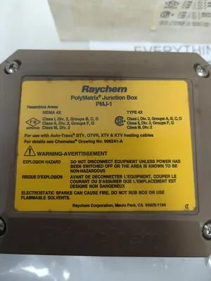 New | in-Stock RAYCHEM PMJ-1 Misc Electrical & Power Parts Ohio US | Surplus Asset Holdings #1239867