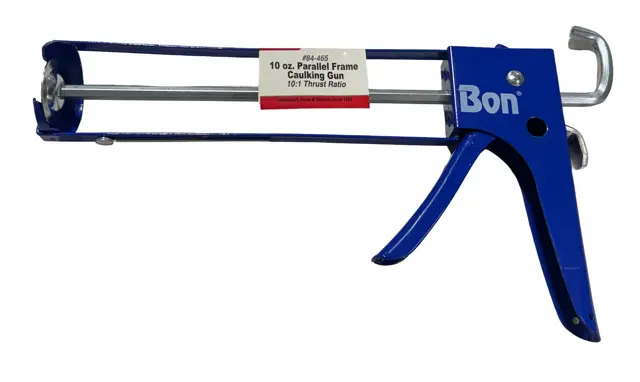 Bon Tool 10 oz Parallel Frame Caulking Gun 10:1 Thrust Ratio