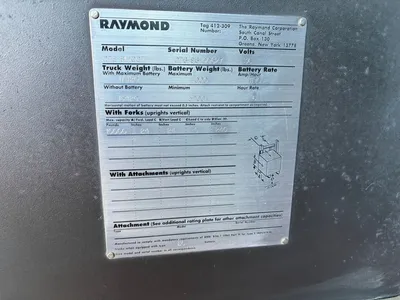 1996 RAYMOND 076-SL100TF Forklift Trucks | Global Machine Brokers, LLC (15)