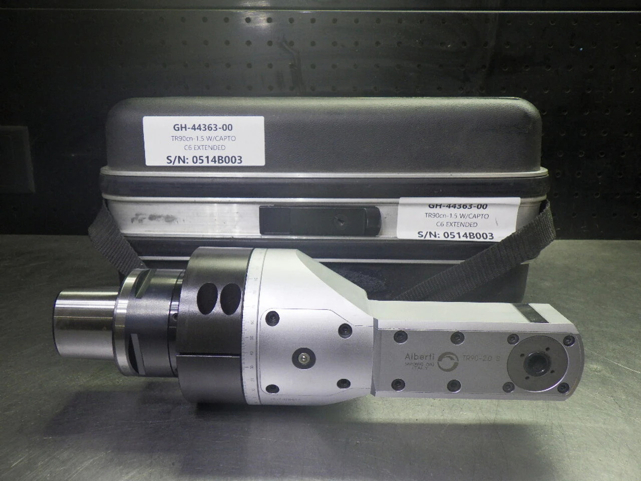 Alberti CAPTO C6 Extended Live Milling Head TR90cn-1.5/344-11-9163-106790 (LOC69)
