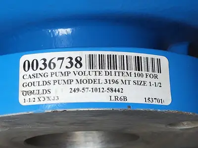 USED GOULDS 249-57-1012-58442