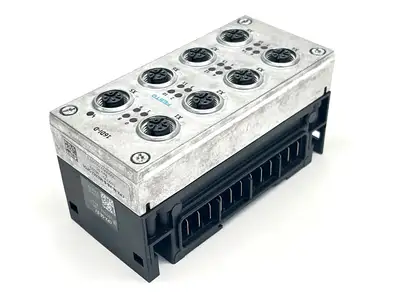 CPX-M-AB-8-M12X2-5POL | Festo  Connection Block w/ CPX-GE-EV Interlinking Block - Used