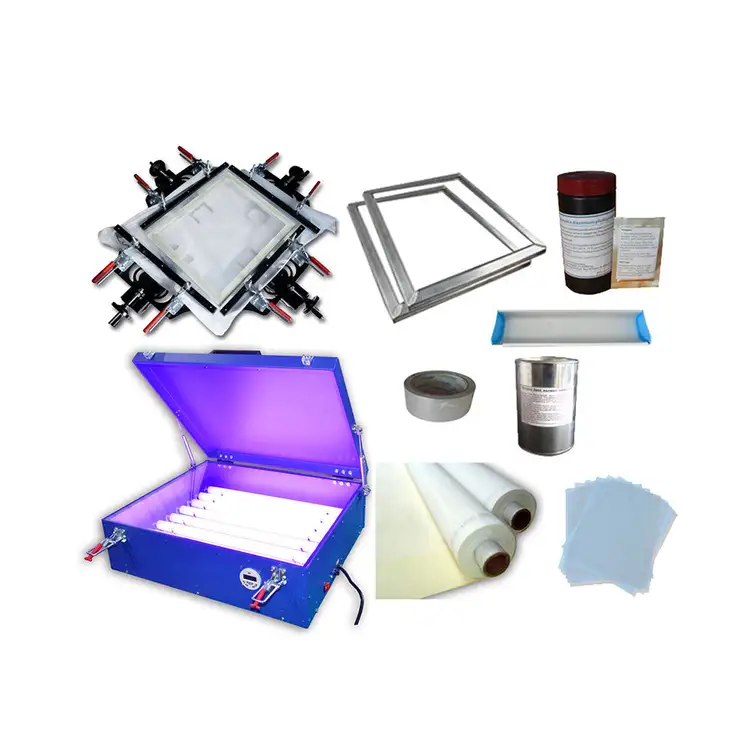 Used _UNKNOWN_ Screen Printing Kit Screen Making DIY UV Exposure Unit & Hand Screen Stretcher Plate makers Oklahoma US | Wide Image Solutions #1524799