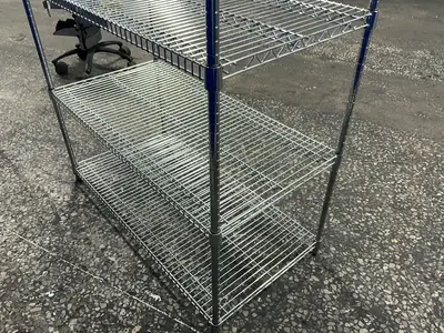 4 Shelves/48” X 24” Shelving Unit