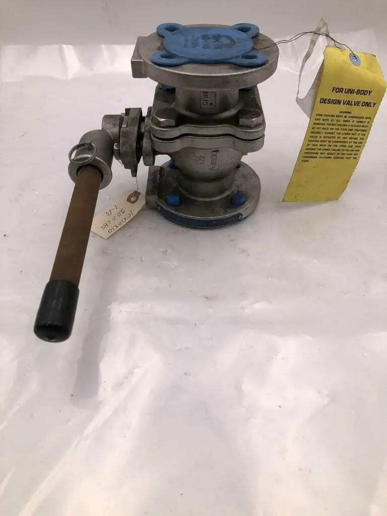 Nibco 1-1/2″ Manual Flanged Ball Valve CF8M, 275PSI CWP, Class 150