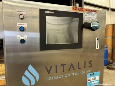 Used Vitalis R-Series CO2 Extraction System | Model R200H | 2×100L Vessels | 5000 PSI | Built 2019