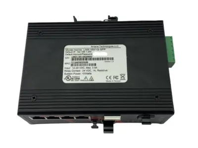 USED ANTAIRA GIGABIT LIGHT LAYER 3 MANAGED ETHERNET SWITCH 5-PORT