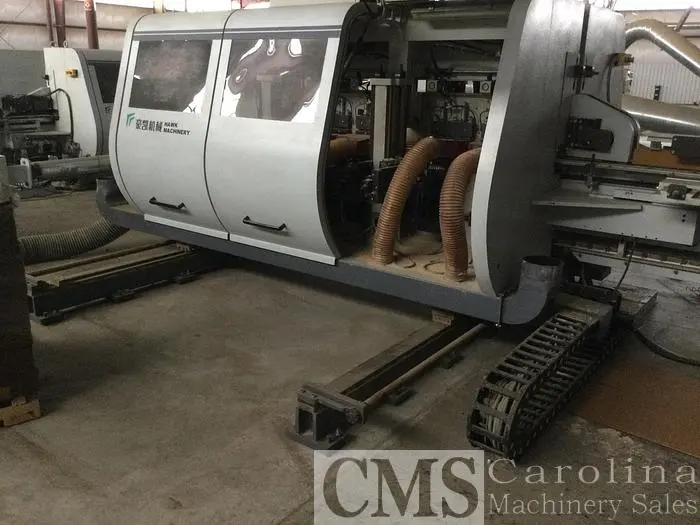 Used 2016 HAWK MACHINERY HKH 337 DOUBLE END TENNONER(FLOORING) Woodworking Tenoners | CAROLINA MACHINERY SALES #421251