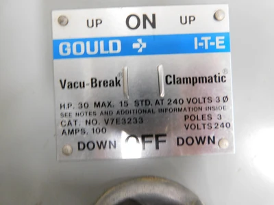 Used Gould _UNKNOWN_ Electrical Panels Ohio US | Equipment Recovery Corp. #1330740