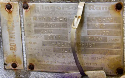 USED INGERSOLL RAND 3X10DAT-5