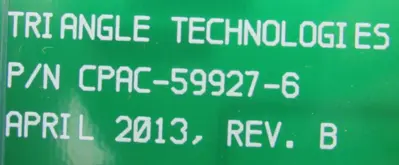 NEW TRIANGLE TECHNOLOGIES CPAC-59927-6 DISPLAY/KEYBOARD CPAC599276