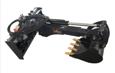 Landhonor Big Arm Backhoe for Skidsteer (BH-12-72D)