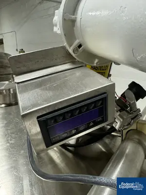 USED Precision 1,200 Liter Precision Stainless Reactor, Hastelloy C276, 45/150#