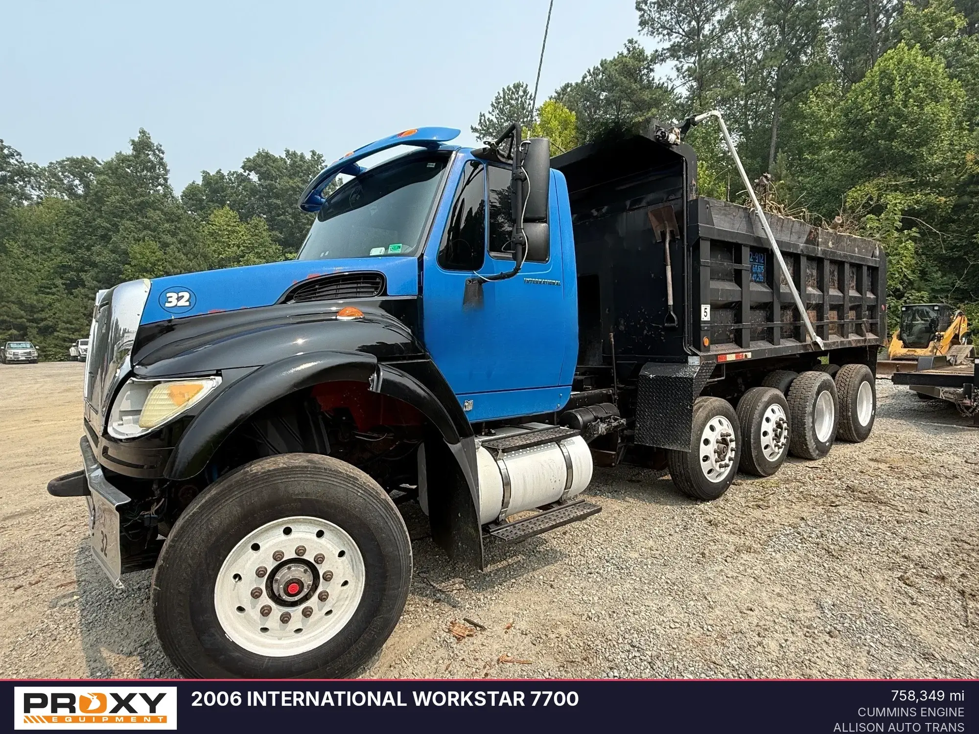 Used 2006 INTERNATIONAL WORKSTAR 7700 Dump trucks Virginia US | Proxy Equipment #1388948
