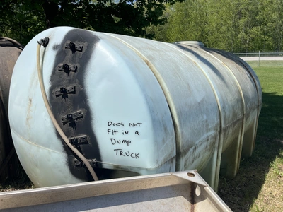 3,000 Gallon Polly Tank Plastic