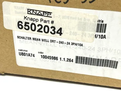 DRT-240-24 | Mean Well  Switching Regulator 10A 24V - New Other