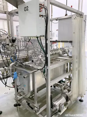 Used Inline Filling Systems 14-Head Automatic Inline Pressure Filler