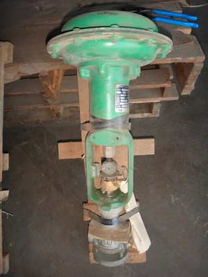 Fisher 1.5" 300 Class, Alloy 20 Control Valve