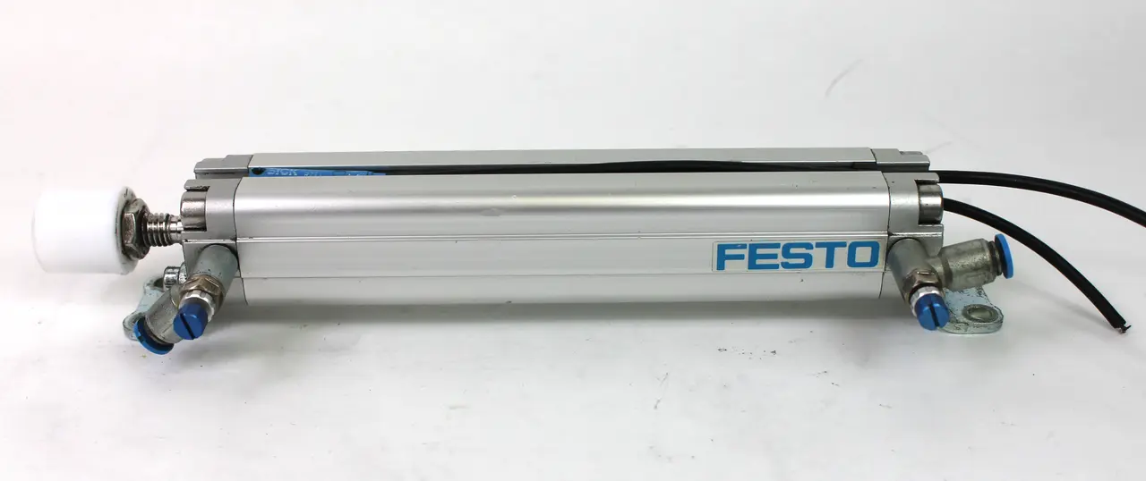 Festo ADVU-16-130-A-P-A Pneumatic Cylinder, 16mm Piston Diameter, 130mm Stroke