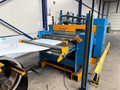 USED FORSTNER 1250 X 2 MM SLITTING & CUT TO LENGTH CNC