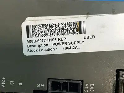 Used FANUC A06B6077H106 Power Supplies Ohio US | HGR 24 #1335250